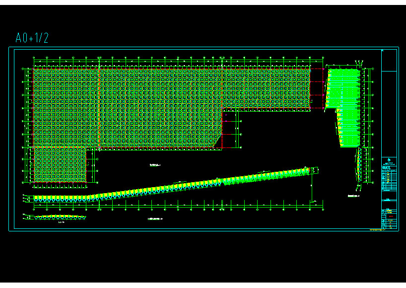 中山贵州遵义滑雪场网架设计